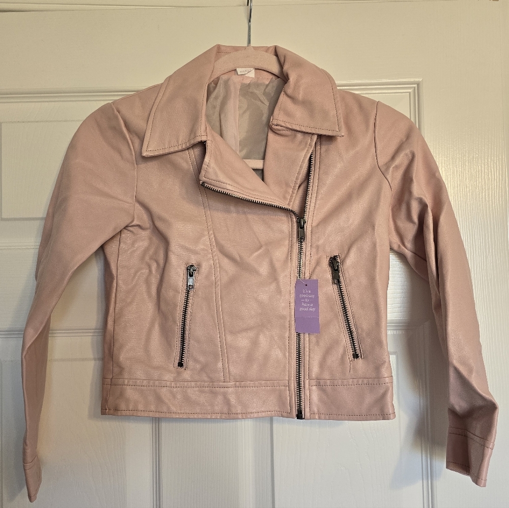 Girl's Evsie Pink Jacket Small